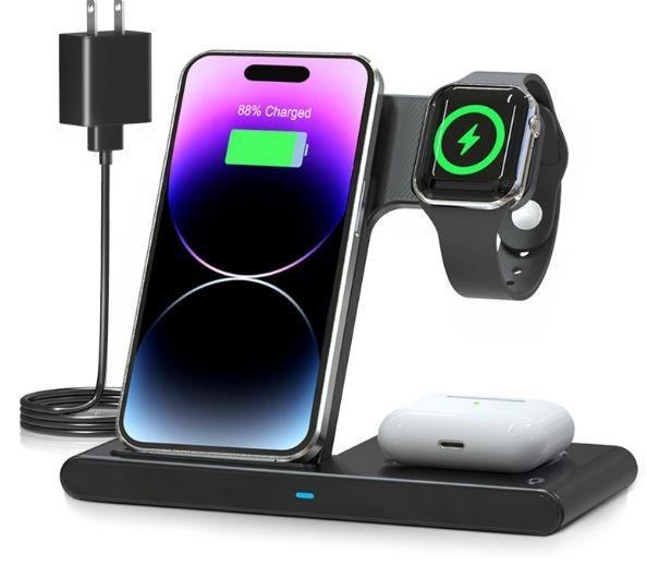 3 In 1 Wireless Charging Station
